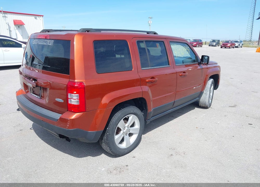 2012 JEEP PATRIOT VIN: 1C4NJRFB7CD577315
