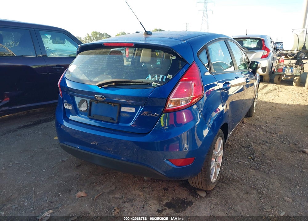 2019 FORD FIESTA VIN: 3FADP4EJ8KM111889