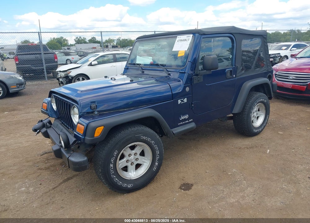 2004 JEEP WRANGLER SPORT VIN: 1J4FA49S34P802083