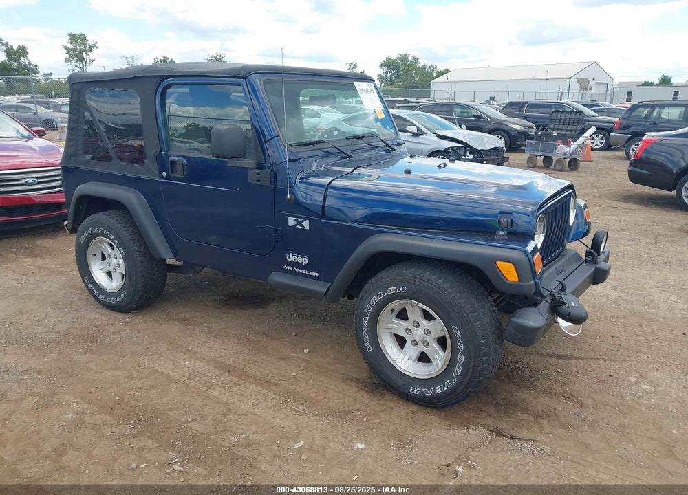 2004 JEEP WRANGLER SPORT VIN: 1J4FA49S34P802083