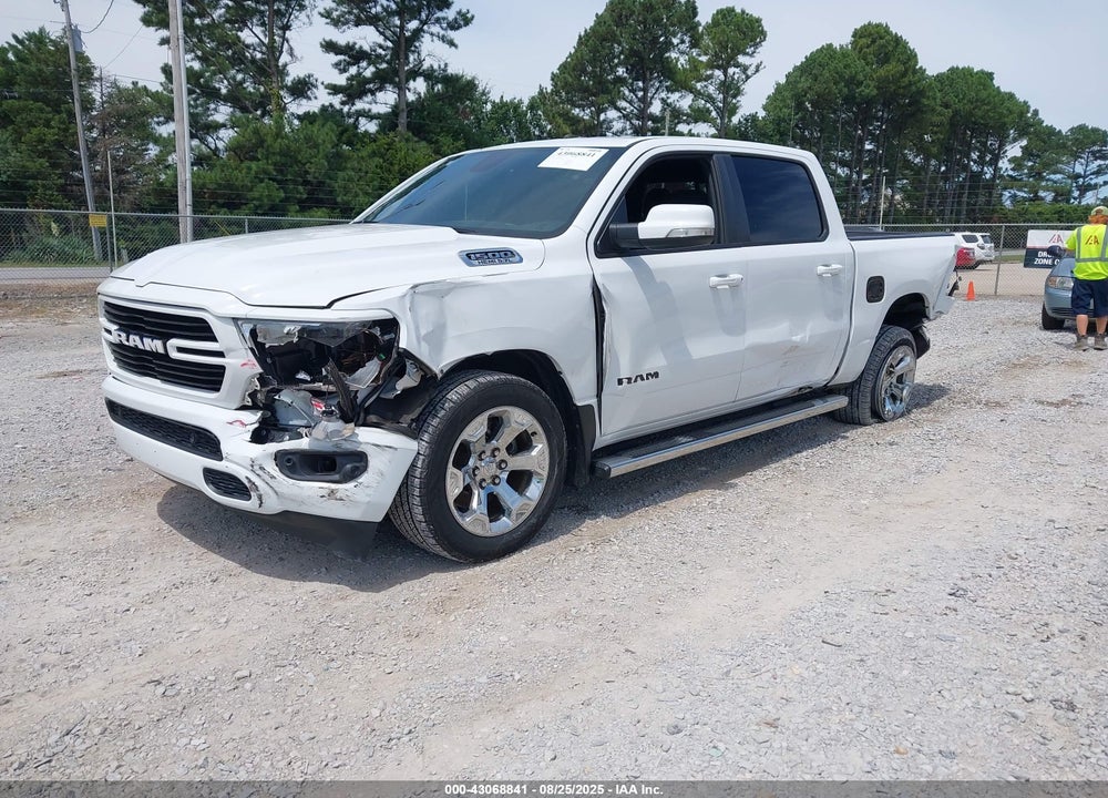 2020 RAM 1500 BIG HORN 4X2 5'7 BOX VIN: 1C6RREFT9LN262366