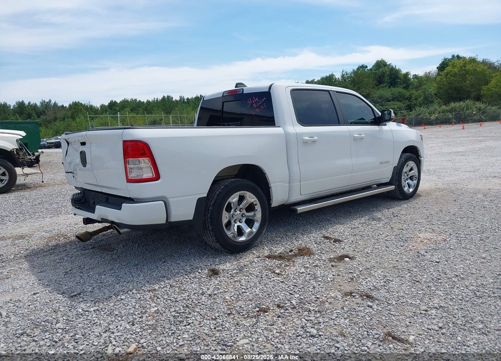2020 RAM 1500 BIG HORN 4X2 5'7 BOX VIN: 1C6RREFT9LN262366