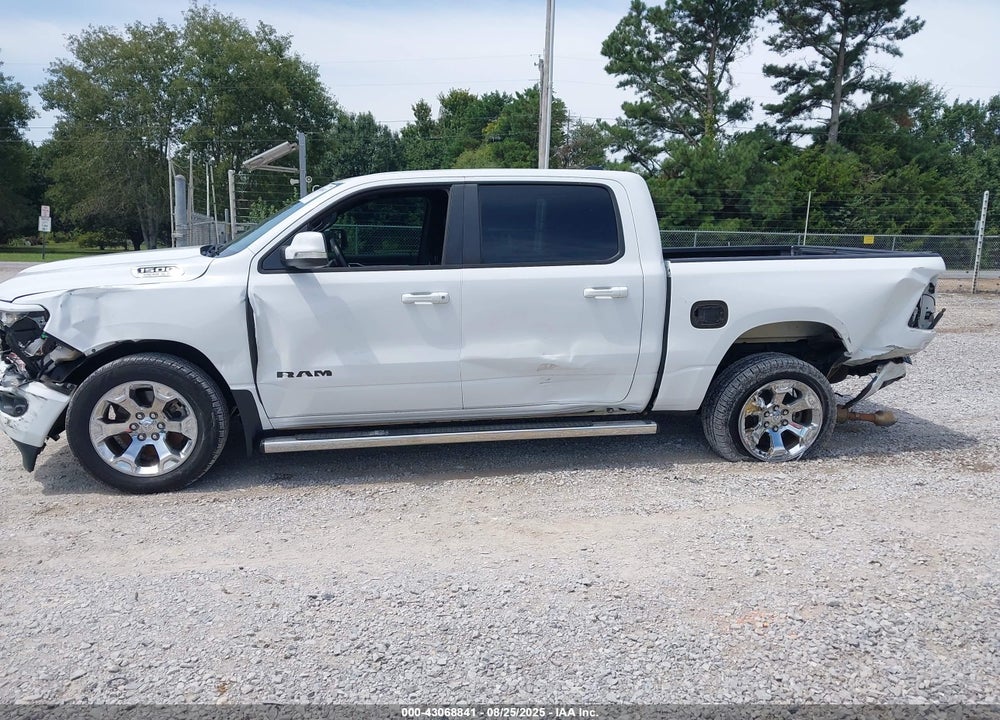 2020 RAM 1500 BIG HORN 4X2 5'7 BOX VIN: 1C6RREFT9LN262366