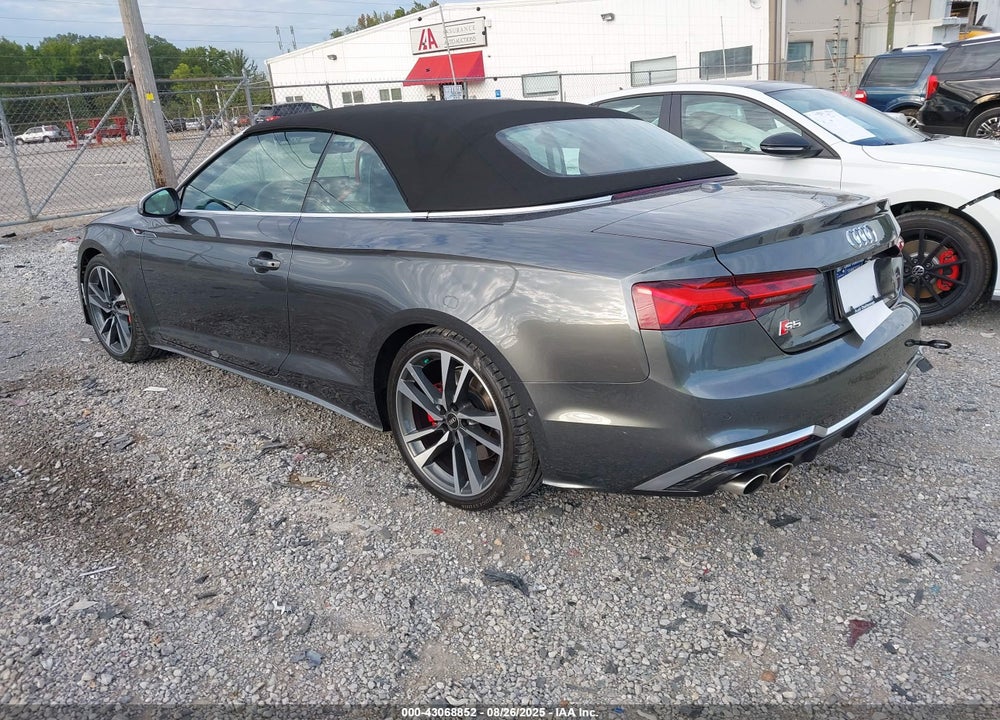 2023 AUDI S5 CABRIOLET PRESTIGE TFSI QUATTRO TIPTRONIC VIN: WAUY4GF56PN007726