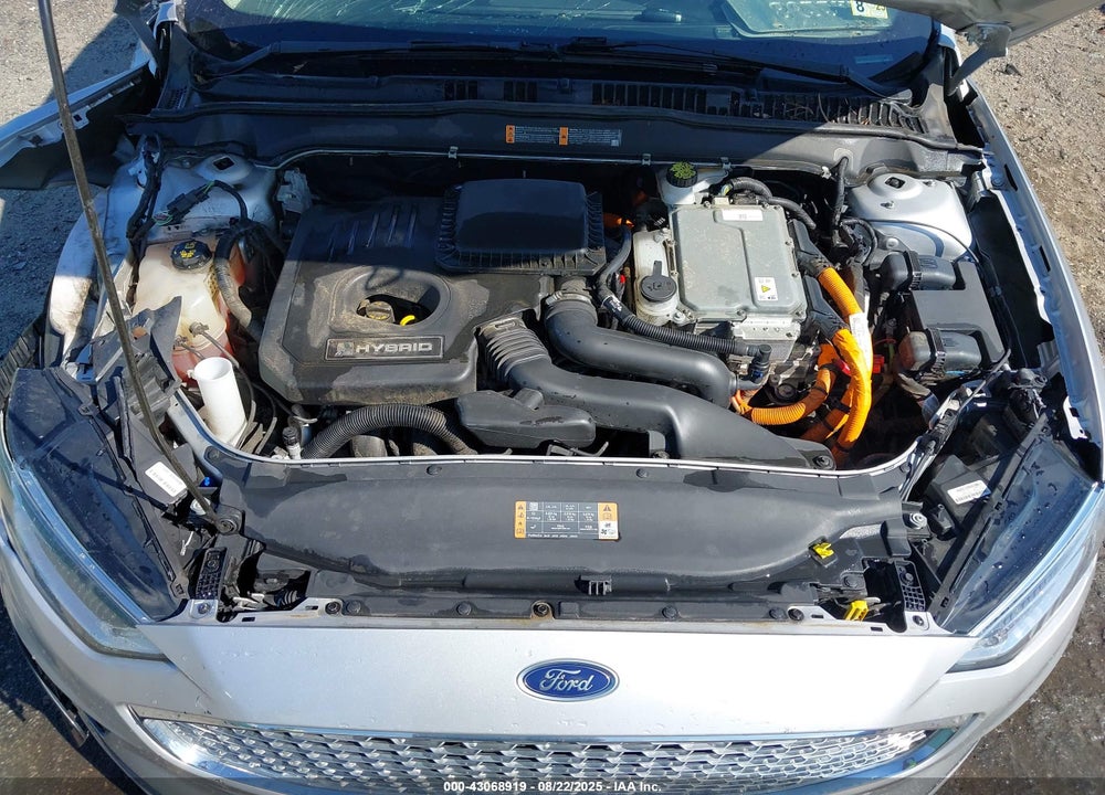 2019 FORD FUSION HYBRID TITANIUM VIN: 3FA6P0RU5KR273603