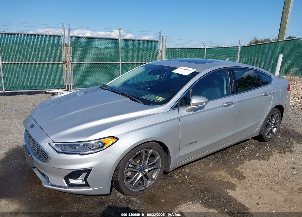 2019 FORD FUSION HYBRID TITANIUM VIN: 3FA6P0RU5KR273603