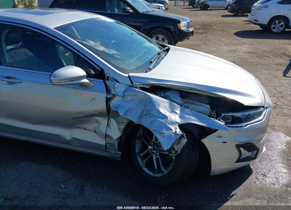 2019 FORD FUSION HYBRID TITANIUM VIN: 3FA6P0RU5KR273603