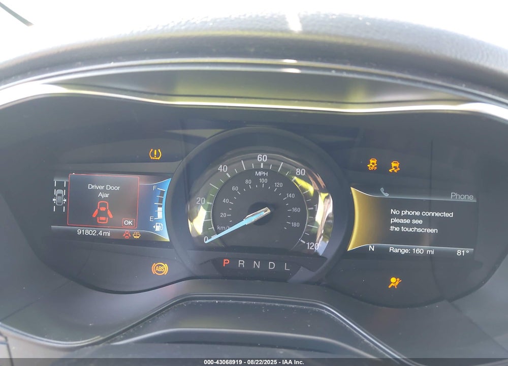 2019 FORD FUSION HYBRID TITANIUM VIN: 3FA6P0RU5KR273603
