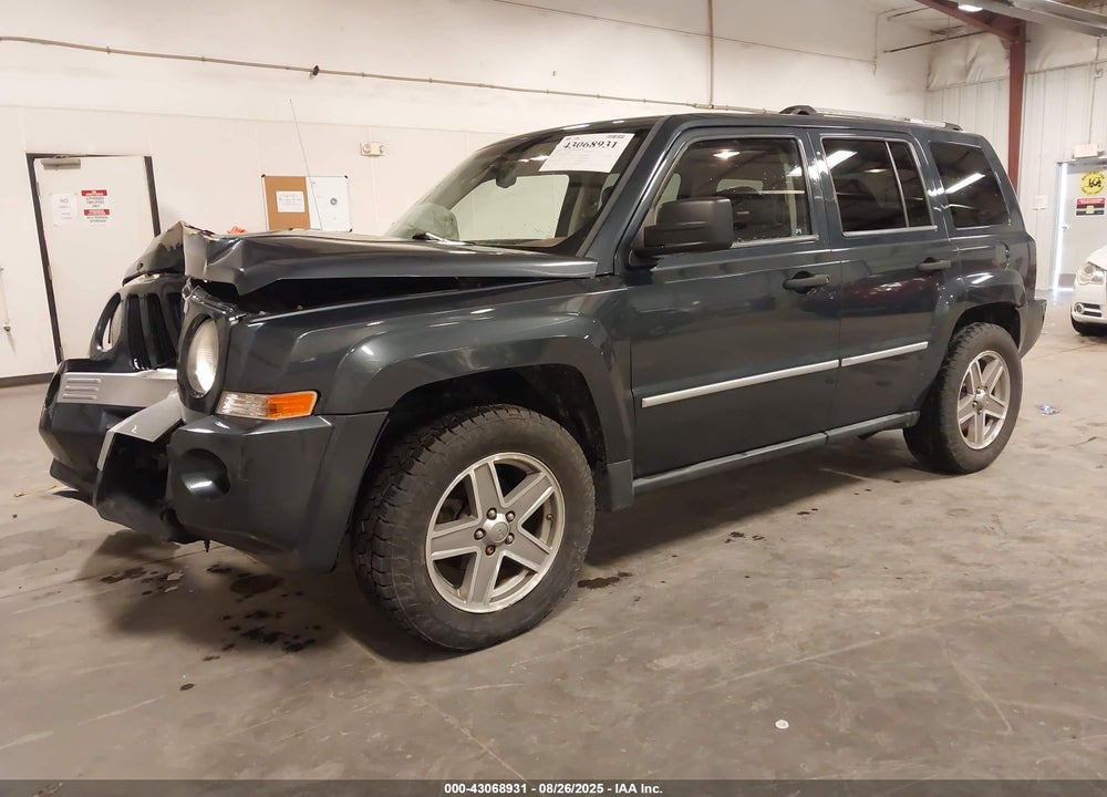 2008 JEEP PATRIOT LIMITED VIN: 1J8FF48W88D577588