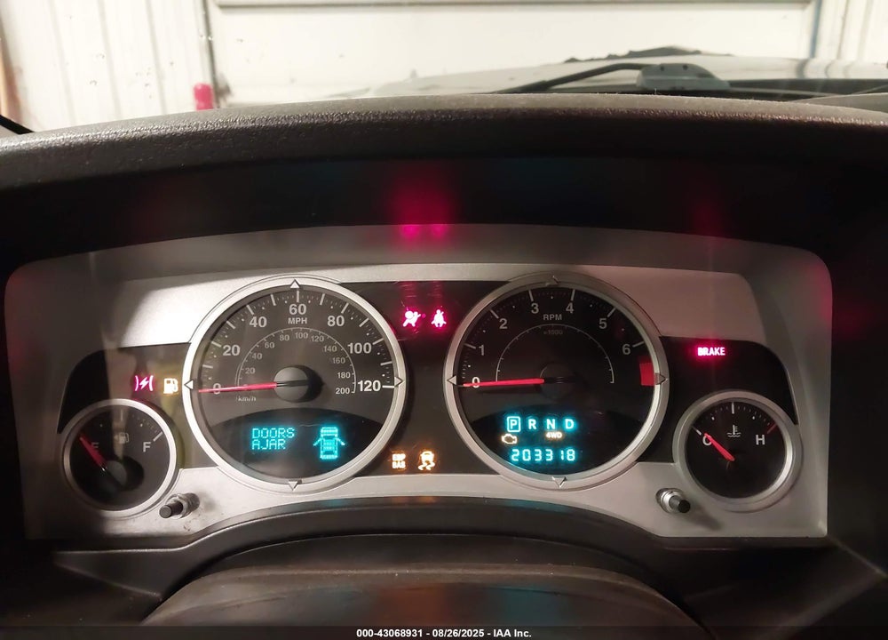 2008 JEEP PATRIOT LIMITED VIN: 1J8FF48W88D577588