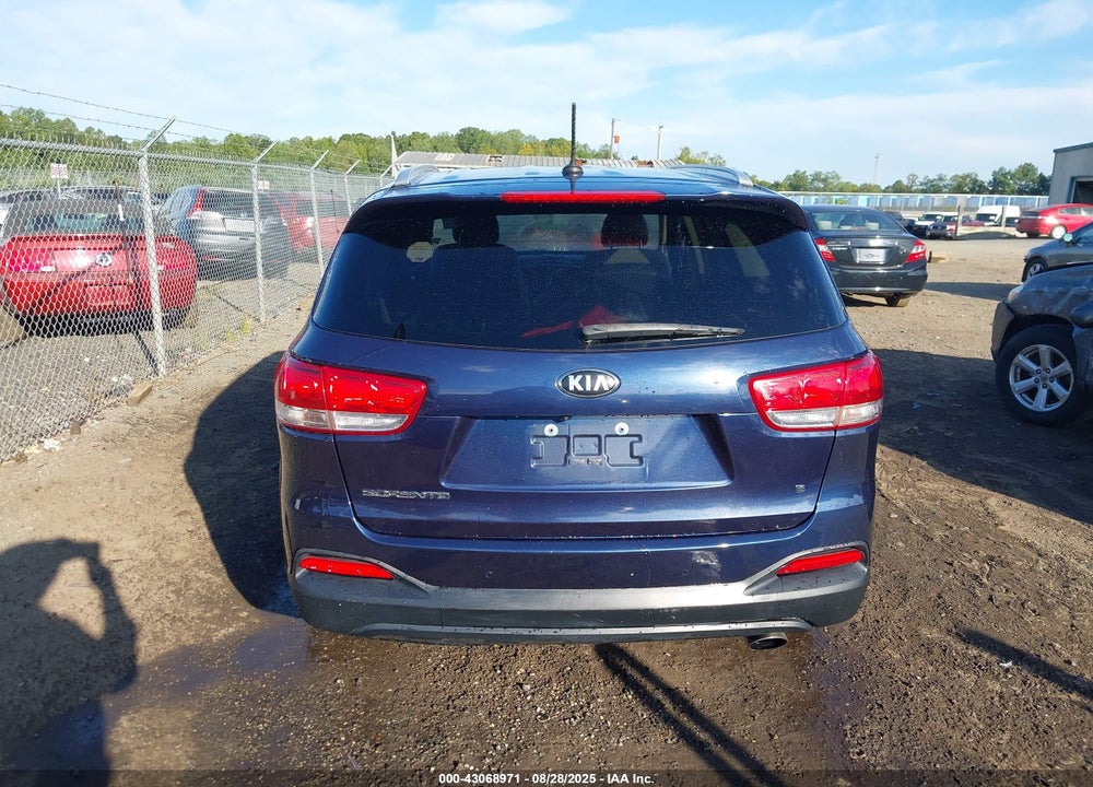 2018 KIA SORENTO VIN: 5XYPG4A58JG346952