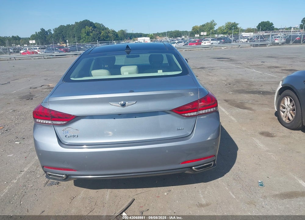 2017 GENESIS G80 VIN: KMHGN4JE6HU187780