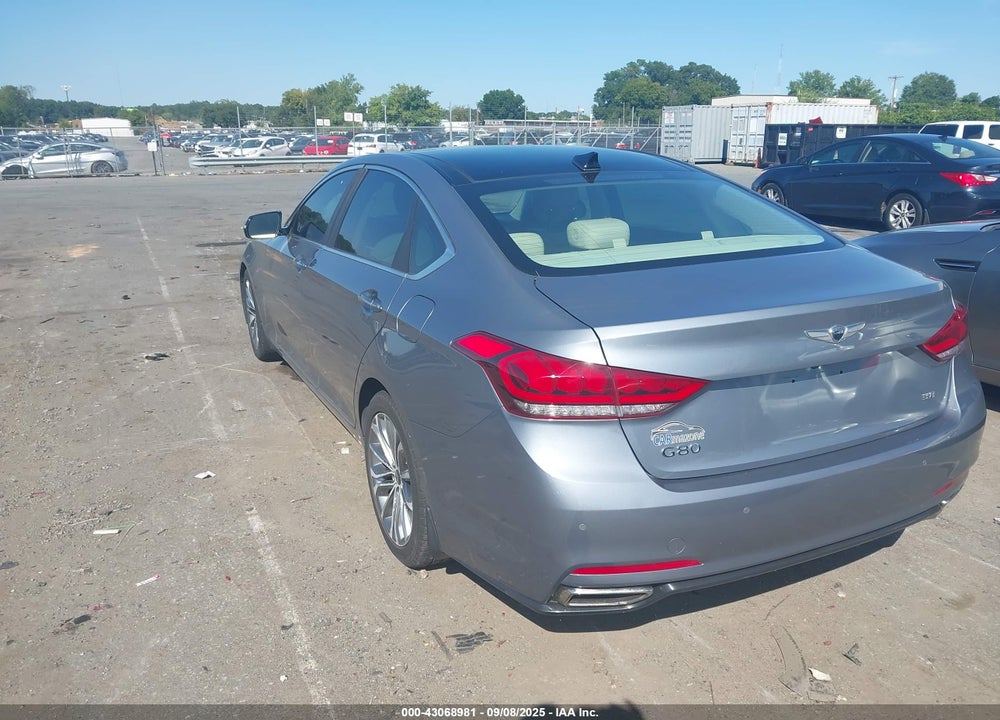 2017 GENESIS G80 VIN: KMHGN4JE6HU187780