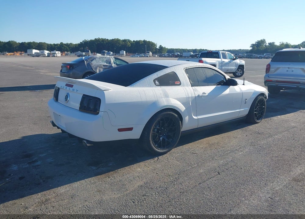 2008 FORD SHELBY GT500 VIN: 1ZVHT88S085197150