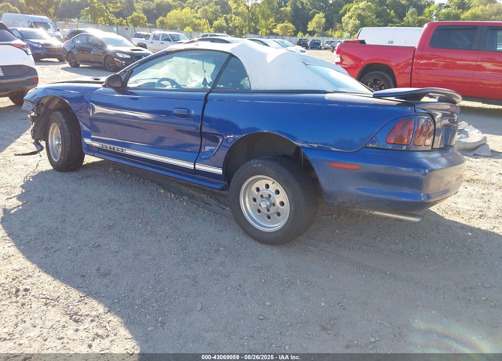 1996 FORD MUSTANG GT VIN: 1FALP45X3TF202313