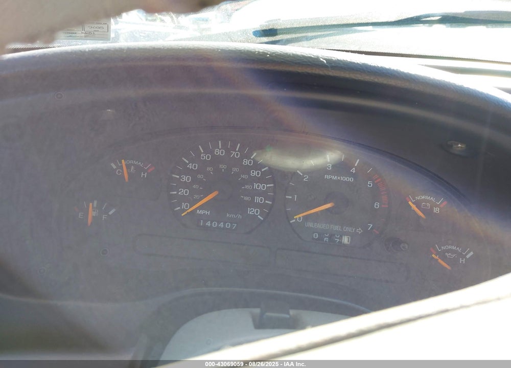 1996 FORD MUSTANG GT VIN: 1FALP45X3TF202313