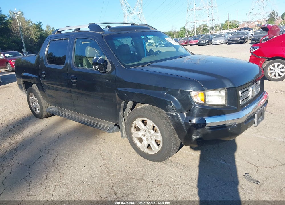 2006 HONDA RIDGELINE RTL VIN: 2HJYK16586H519027
