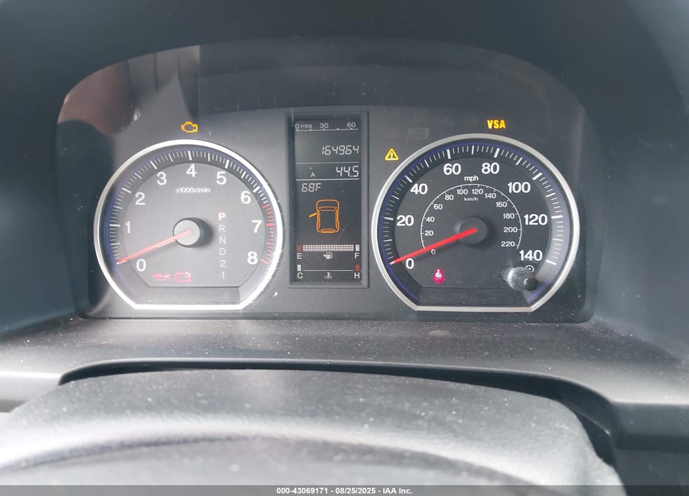 2009 HONDA CR-V VIN: 5J6RE38539L025913