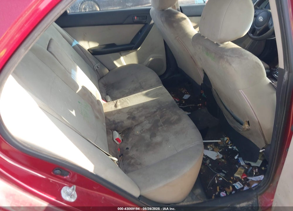 2011 KIA FORTE VIN: KNAFU4A26B5426252