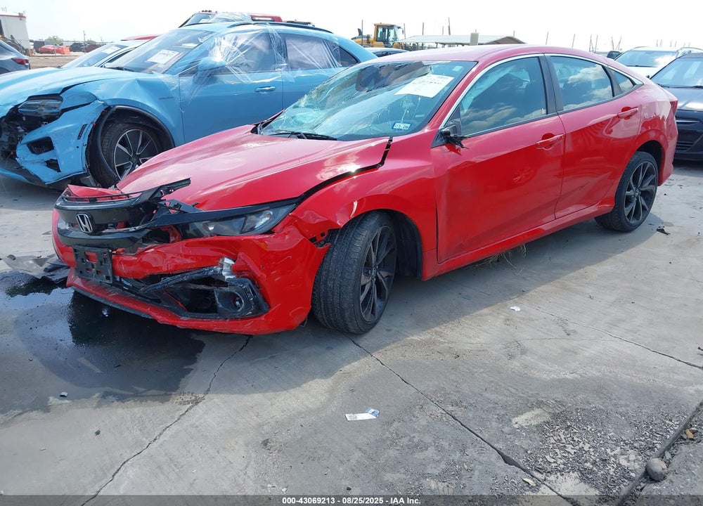 2019 HONDA CIVIC VIN: 2HGFC2F87KH524563
