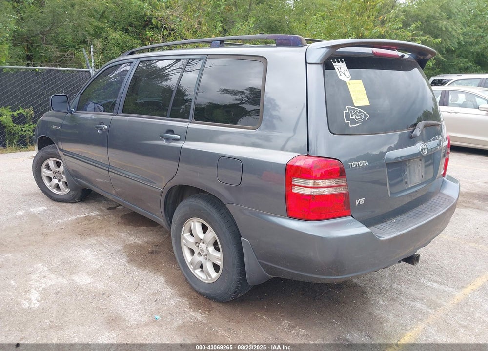 2002 TOYOTA HIGHLANDER LIMITED V6 VIN: JTEHF21AX20059110