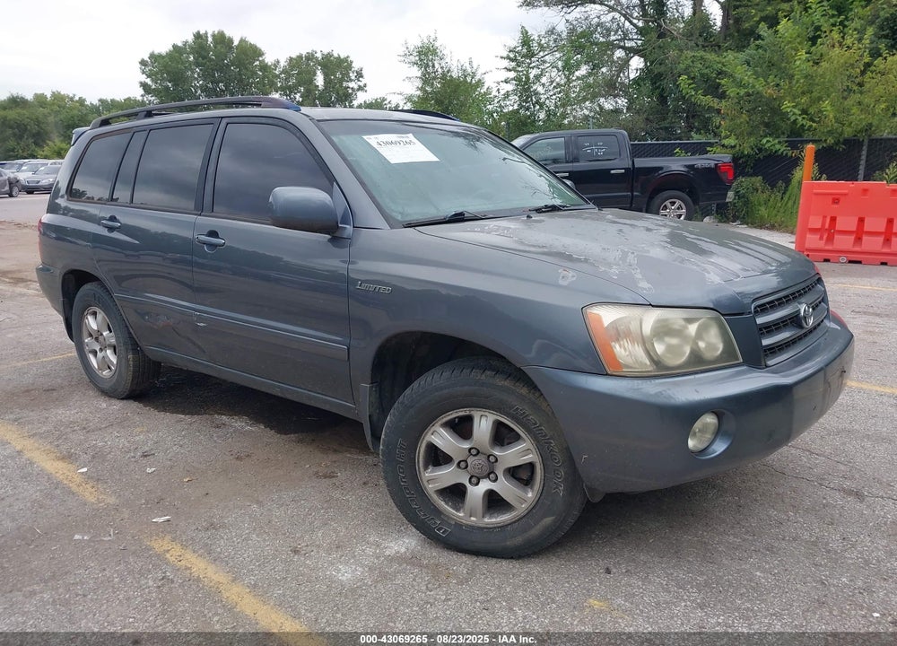 2002 TOYOTA HIGHLANDER LIMITED V6 VIN: JTEHF21AX20059110