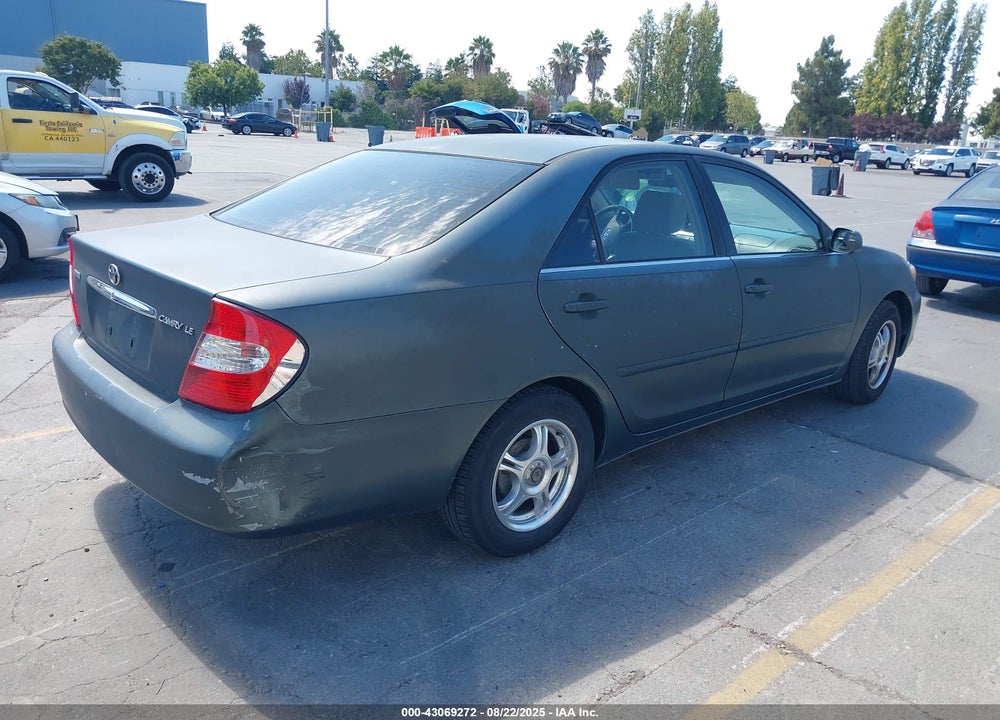 2002 TOYOTA CAMRY LE VIN: JTDBE32K820102546