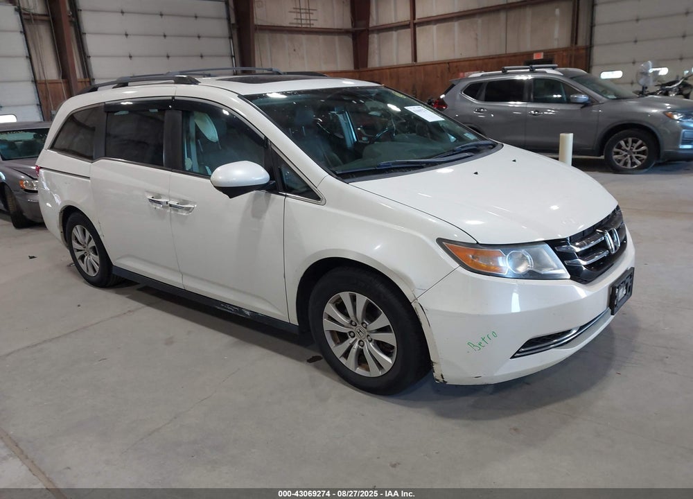 2016 HONDA ODYSSEY EX-L VIN: 5FNRL5H68GB084990
