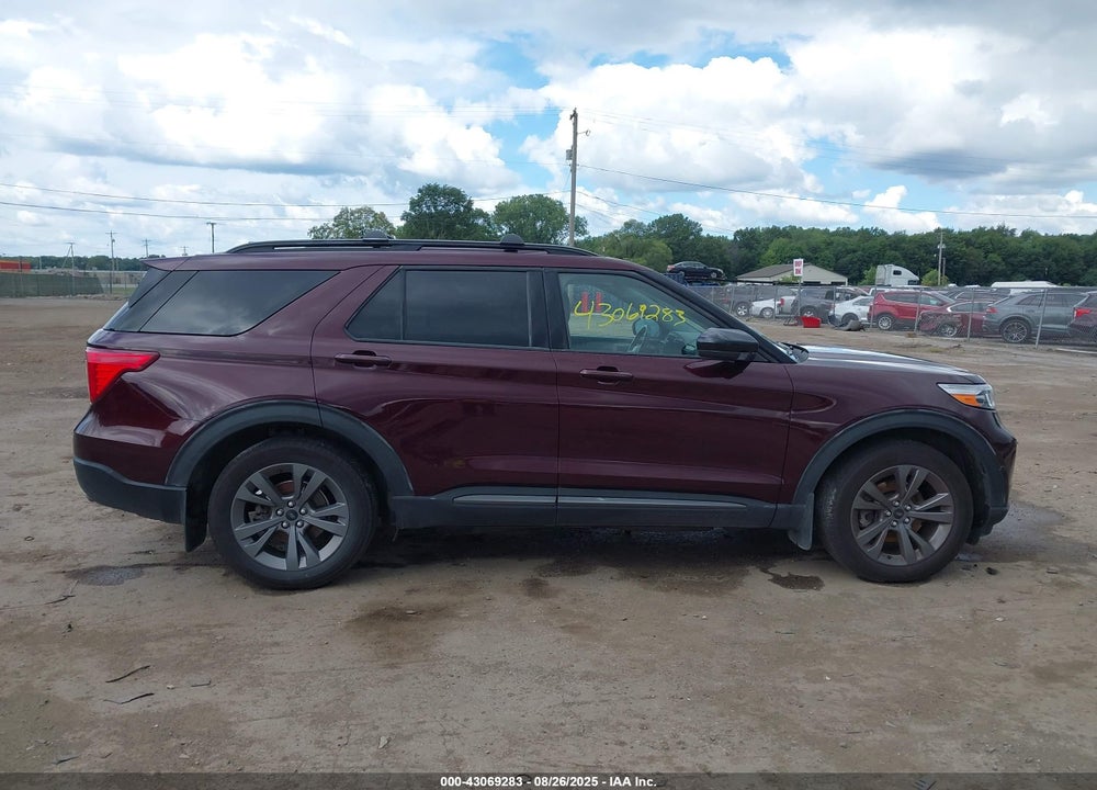 2022 FORD EXPLORER VIN: 1FMSK8DH7NGA09936