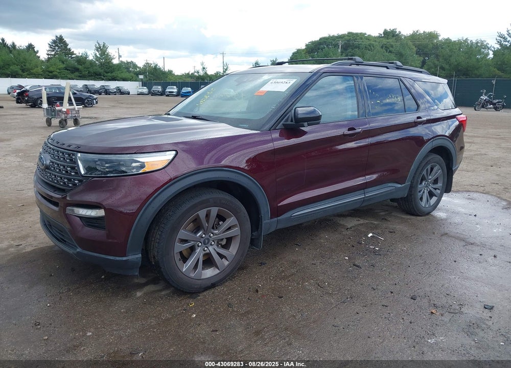 2022 FORD EXPLORER VIN: 1FMSK8DH7NGA09936