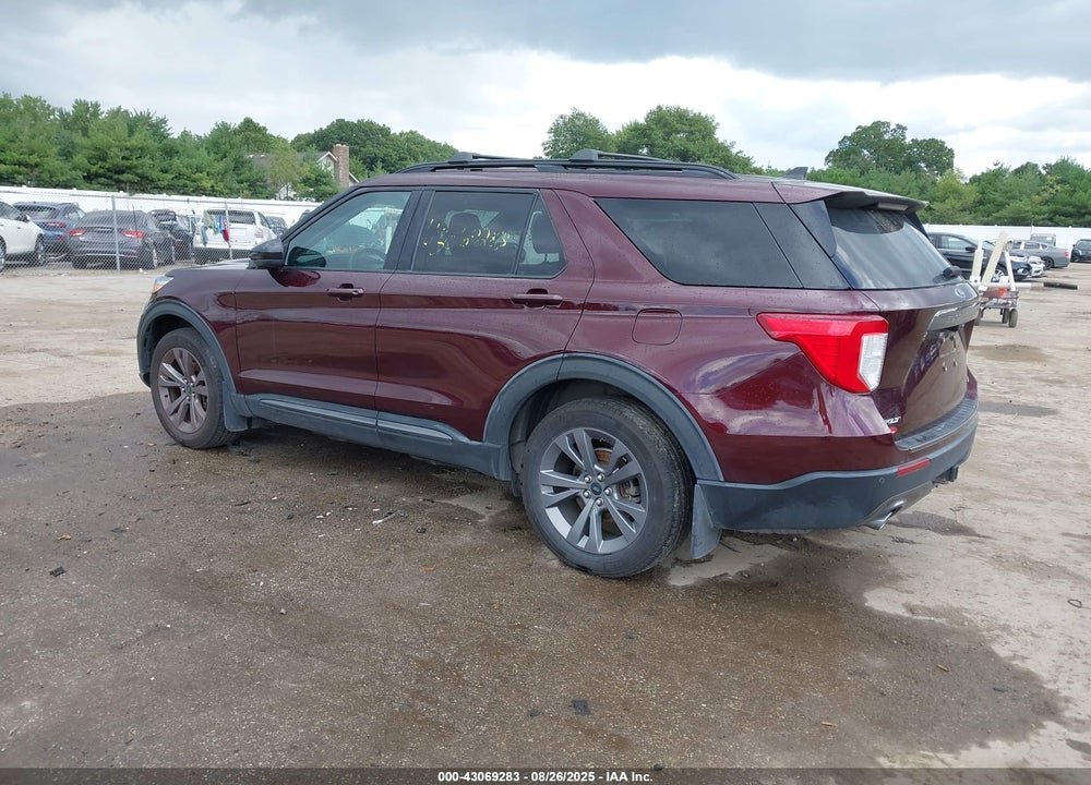 2022 FORD EXPLORER VIN: 1FMSK8DH7NGA09936