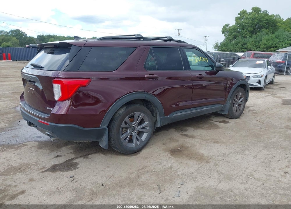 2022 FORD EXPLORER VIN: 1FMSK8DH7NGA09936