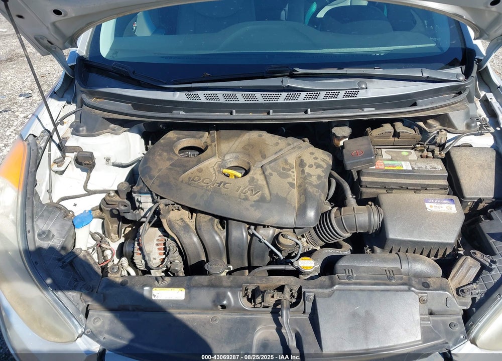 2011 HYUNDAI ELANTRA GLS (ULSAN PLANT) VIN: KMHDH4AEXBU143010