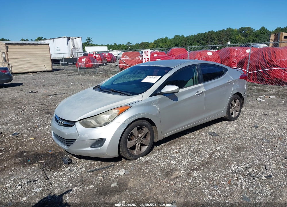 2011 HYUNDAI ELANTRA GLS (ULSAN PLANT) VIN: KMHDH4AEXBU143010