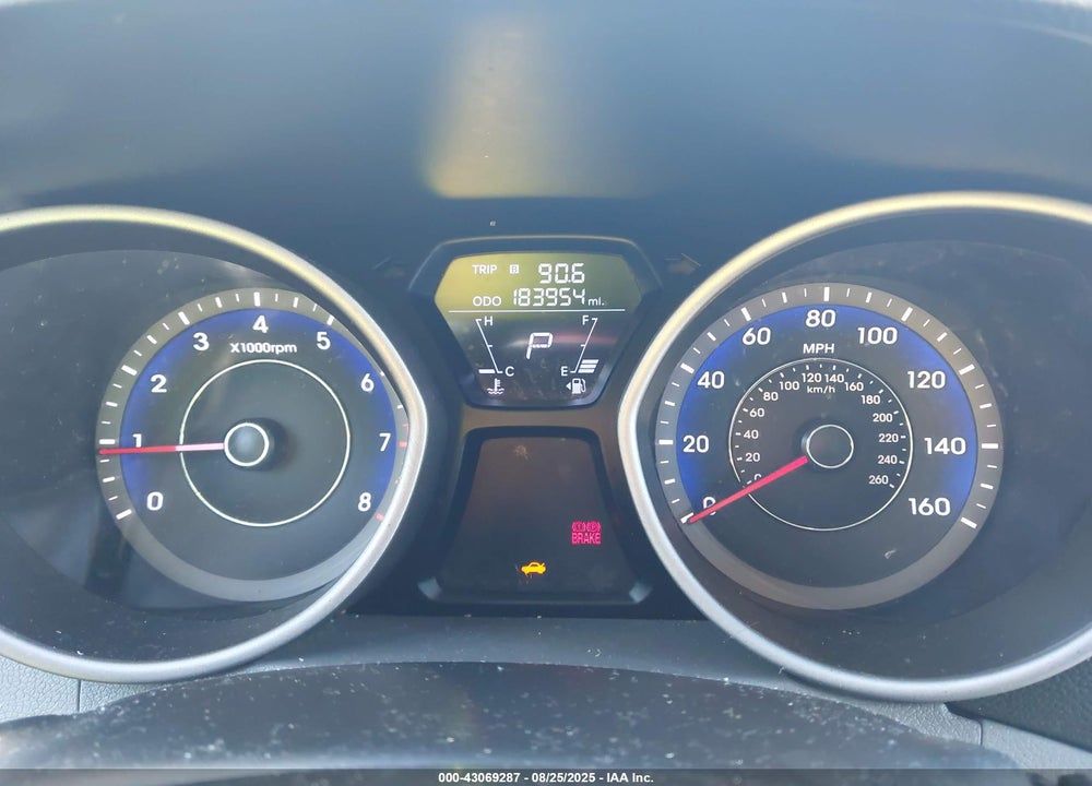 2011 HYUNDAI ELANTRA GLS (ULSAN PLANT) VIN: KMHDH4AEXBU143010