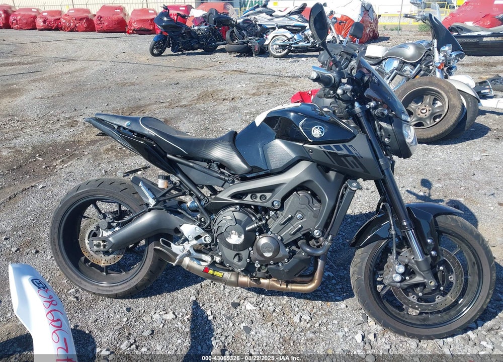 2016 YAMAHA FZ09 VIN: JYARN33E7GA009876
