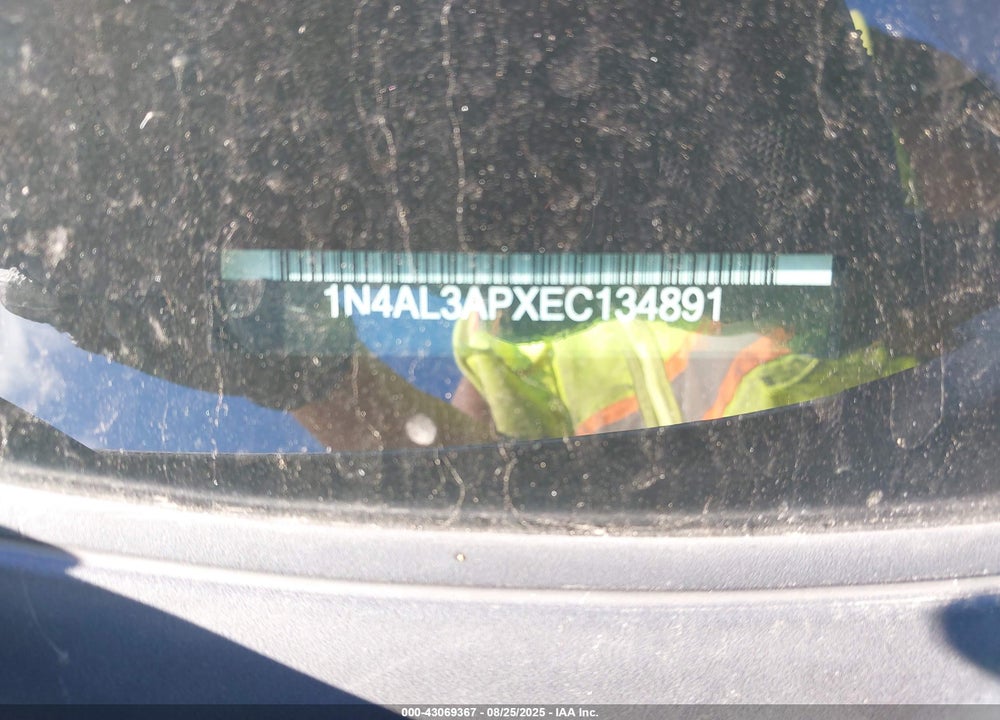 2014 NISSAN ALTIMA VIN: 1N4AL3APXEC134891