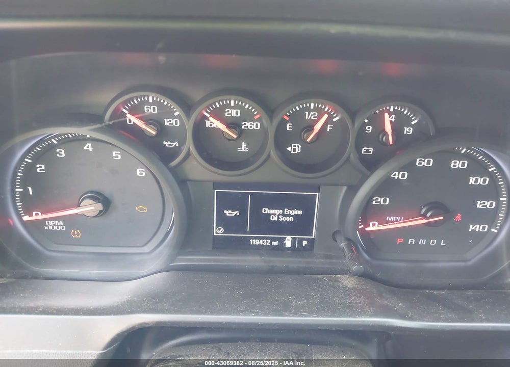 2019 CHEVROLET SILVERADO 1500 VIN: 3GCNWAEH7KG302621