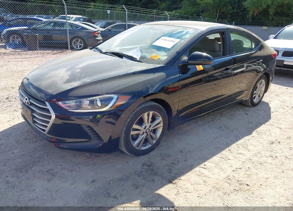 2017 HYUNDAI ELANTRA VIN: KMHD84LF7HU211407
