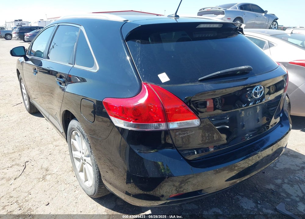 2012 TOYOTA VENZA VIN: 4T3ZA3BB1CU059837