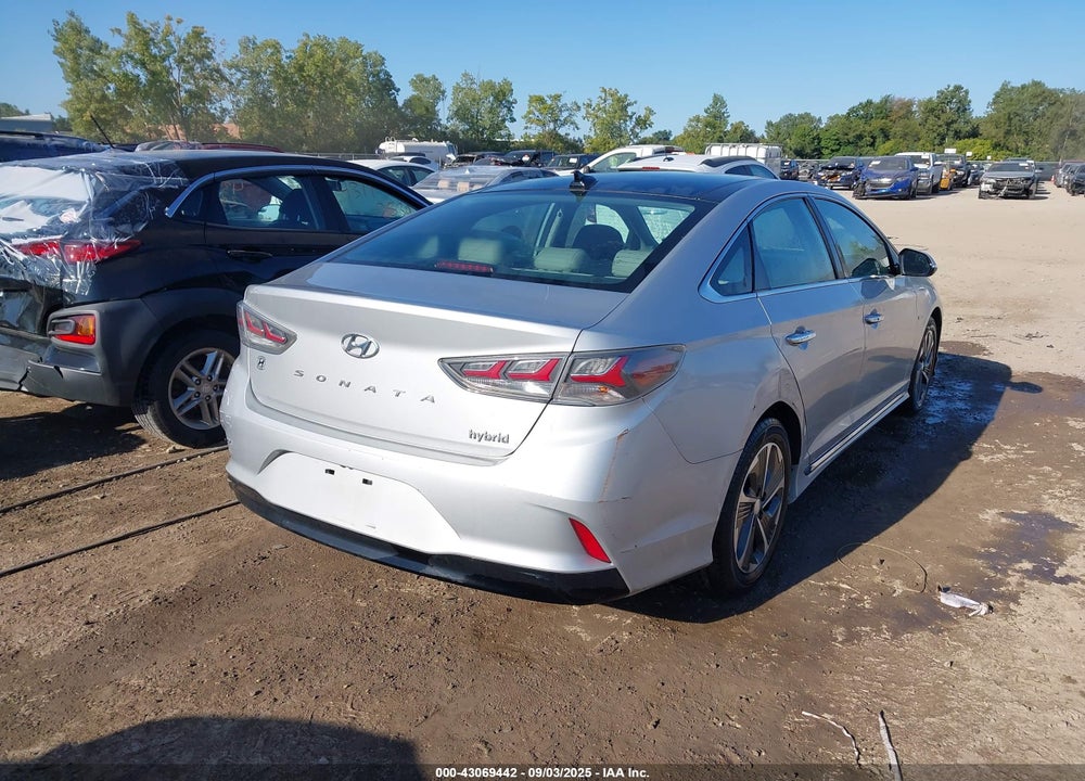 2018 HYUNDAI SONATA HYBRID VIN: KMHE34L38JA083498