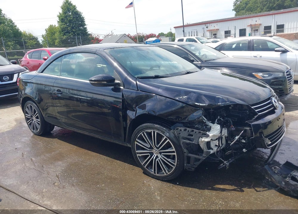 2014 VOLKSWAGEN EOS SPORT VIN: WVWBW8AH2EV006290