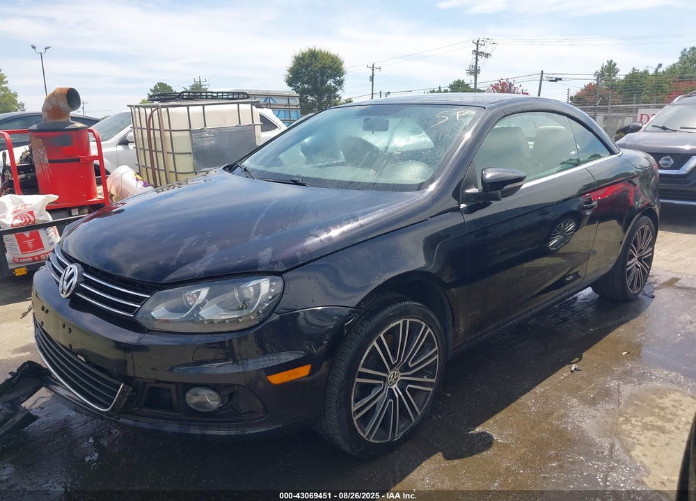2014 VOLKSWAGEN EOS SPORT VIN: WVWBW8AH2EV006290