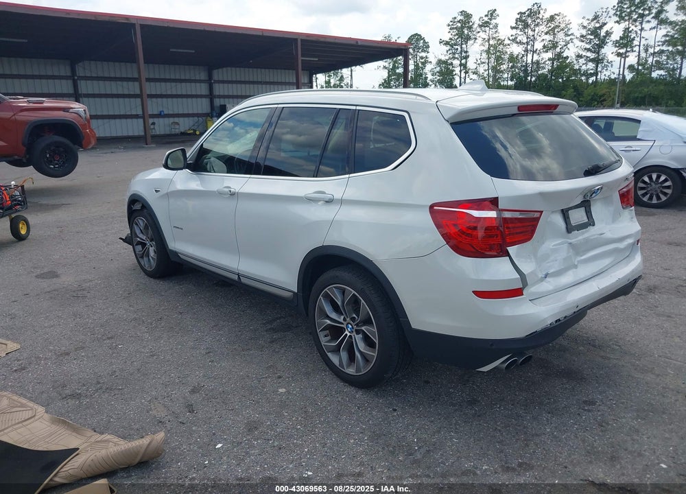 2016 BMW X3 VIN: 5UXWX9C5XG0D84009