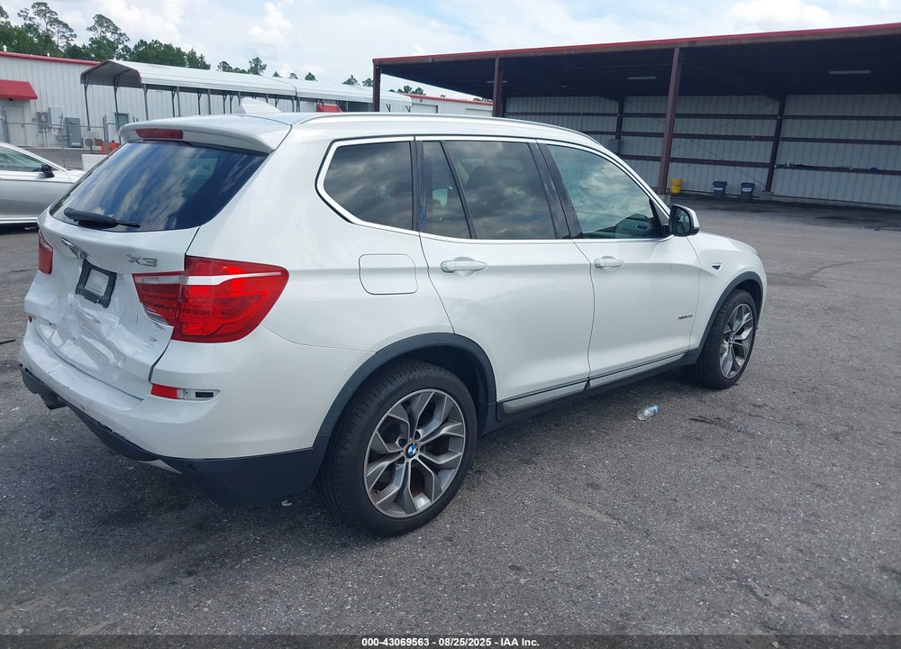 2016 BMW X3 VIN: 5UXWX9C5XG0D84009