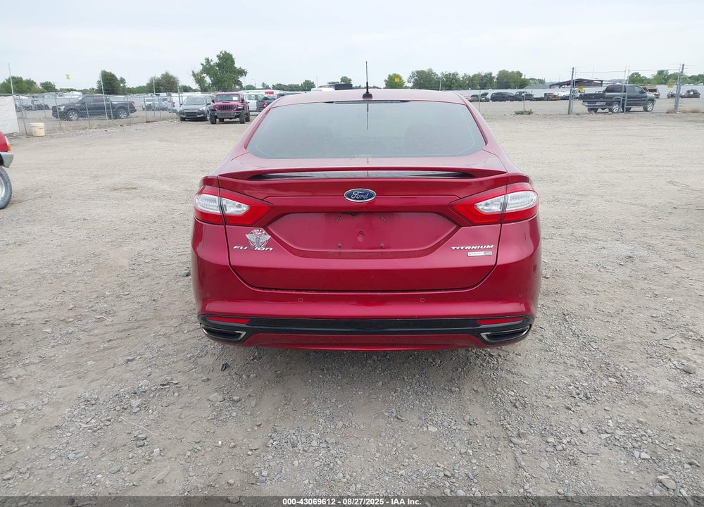 2014 FORD FUSION TITANIUM VIN: 3FA6P0D99ER178291
