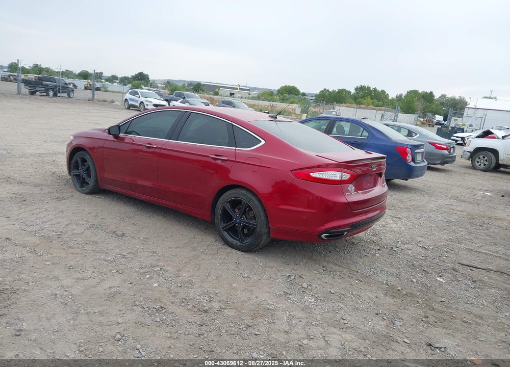 2014 FORD FUSION TITANIUM VIN: 3FA6P0D99ER178291
