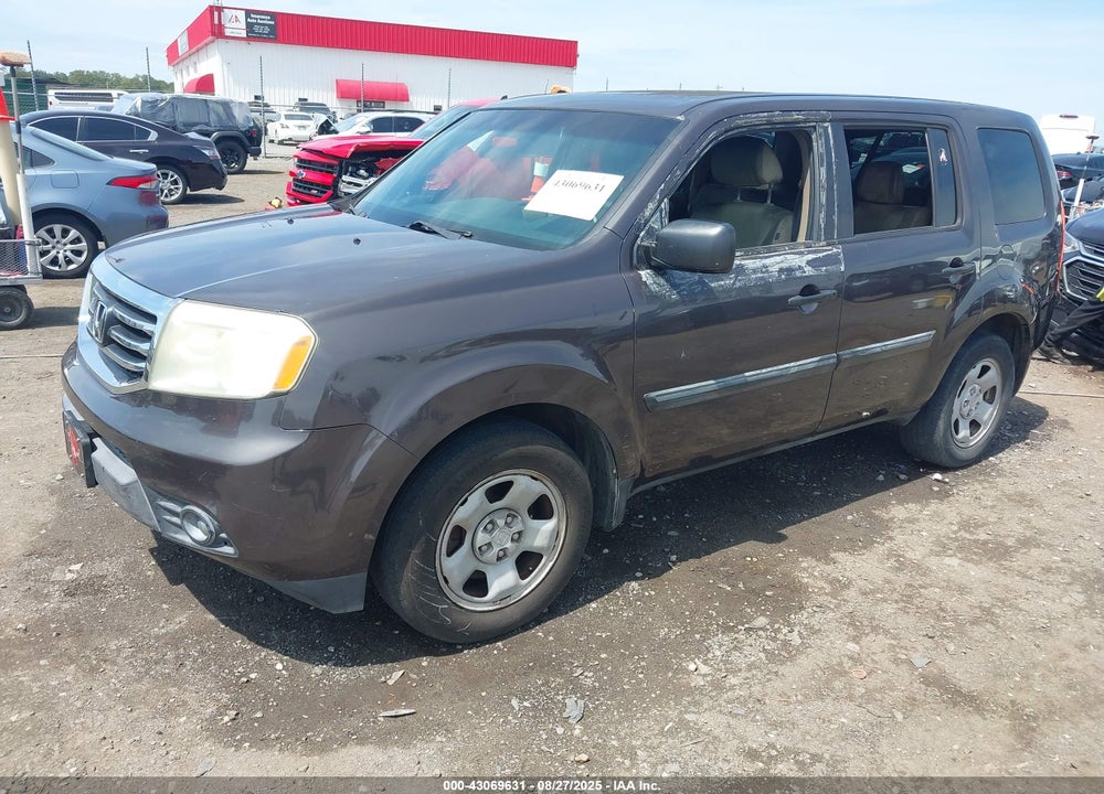 2014 HONDA PILOT VIN: 5FNYF3H25EB016146