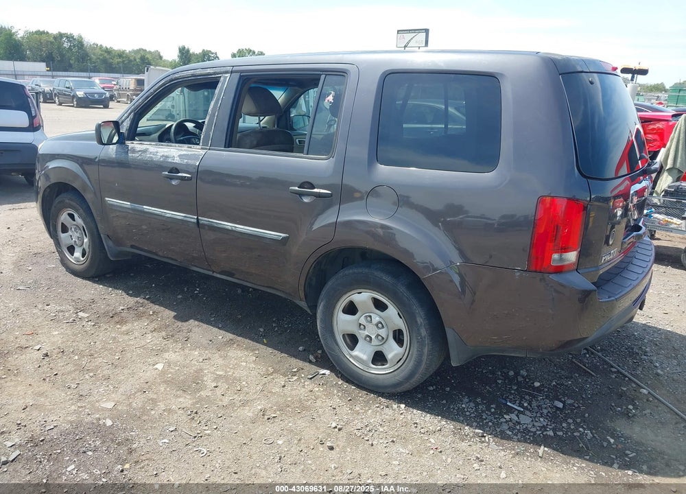 2014 HONDA PILOT VIN: 5FNYF3H25EB016146
