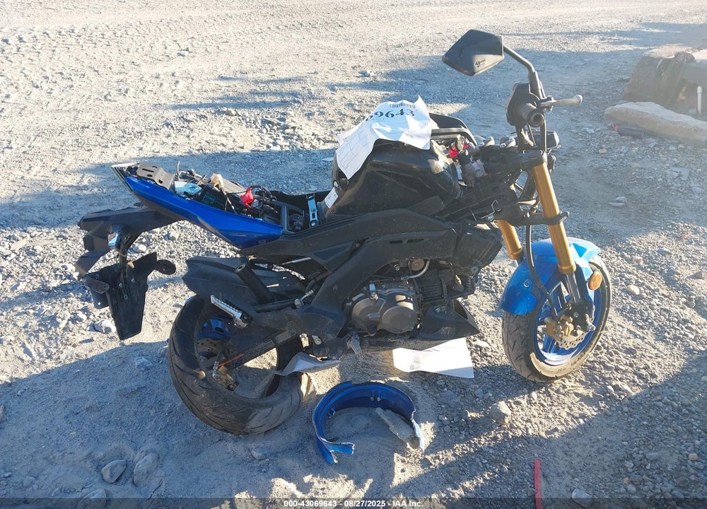 2022 KAWASAKI BR125 J VIN: JKABRRJ15NDA24740